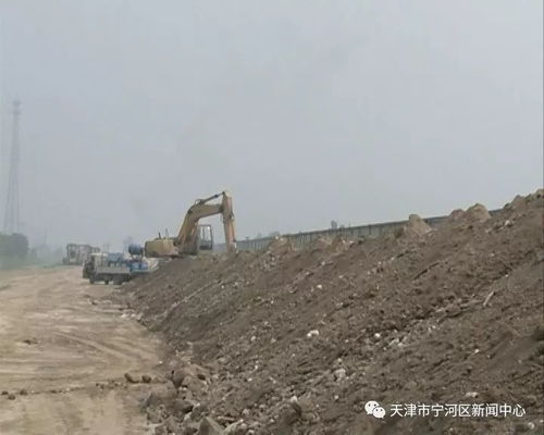 滨玉公路改扩建工程正在紧张施工中