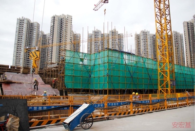 龙华区住建局巡查安宏基天曜广场E座装配式建筑项目现场