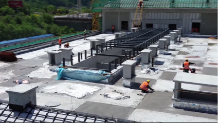 吉林通化:重点项目建设施工忙