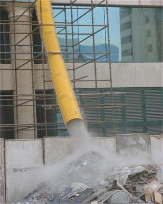 高层住宅垃圾处理方案 汉坤建筑垃圾管道的环保施工实践