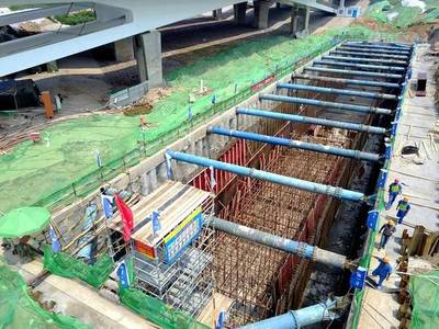 万米地下综合管廊迎来阵容强大观摩团